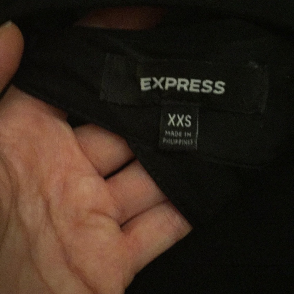 Express form fitting sexy cocktail dress size xxs - Picture 4 of 6